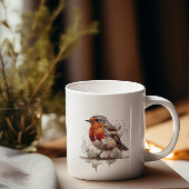 Charmante achtertuin Robin Koffiemok