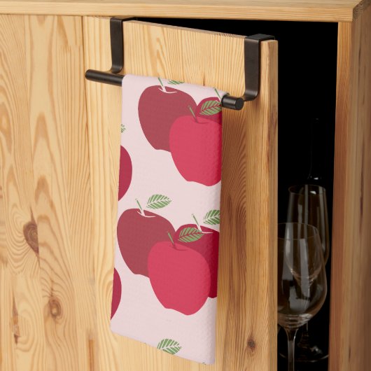 Charmante Apple Mark Print Handdoeken voor elke ke (Derde Gevouwen)