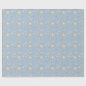 Charmante Baby Boy Gift Wrap Cadeaupapier (Vlak)