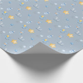Charmante Baby Boy Gift Wrap Cadeaupapier (Hoek)