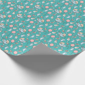 Charmante Baby shower Gift Wrap Cadeaupapier (Hoek)