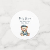 Charmante Baby showers tafel Confetti (Kleine voorkant)