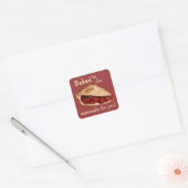Charmante "Baked by YOU" aangepaste stickers (Envelop)