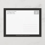 Charmante Banner Geboorteaankondiging - Baby Boy Aankondigingskaart (Achterkant)