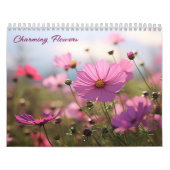 Charmante Bloem Fotografie Geboorte Maand Bloemen Kalender (Hoes)