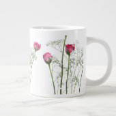 Charmante Bloemen Mok met Delicate Waterverf Flowe (Rechts)