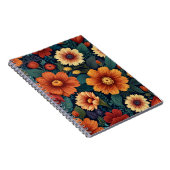 Charmante bloemen notitieboek (Rechterzijde)