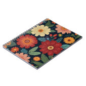 Charmante bloemen notitieboek (Linkerzijde)