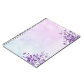 Charmante bloemen notitieboek (Linkerzijde)