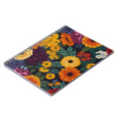 Charmante bloemen notitieboek (Linkerzijde)