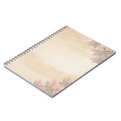 Charmante bloemen notitieboek (Linkerzijde)