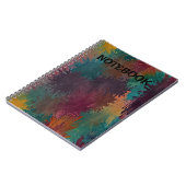 Charmante bloemen notitieboek (Linkerzijde)