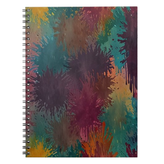 Charmante bloemen notitieboek (Voorkant)