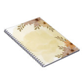 Charmante bloemen notitieboek (Rechterzijde)