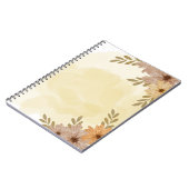 Charmante bloemen notitieboek (Linkerzijde)