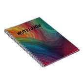 Charmante bloemen notitieboek (Rechterzijde)