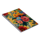 Charmante bloemen notitieboek (Rechterzijde)