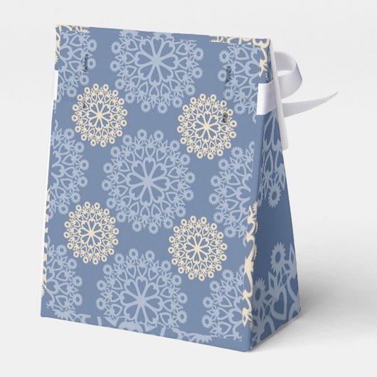 Charmante bloemenmandala's bedankdoosjes (Achterkant)