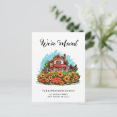 Charmante boerderij We hebben de aankondiging verp Briefkaart (Staand voorkant)