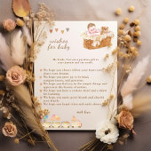 Charmante Boho Baby wenst Kaart