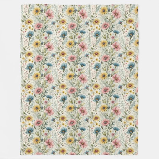 Charmante Boho Gooi een geschenk dat ze zal aanbid Fleece Deken (Voorkant)