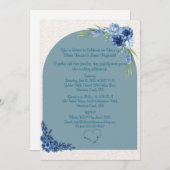 Charmante bruiloft uitnodiging (Voorkant / Achterkant)