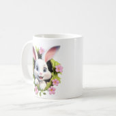 Charmante Bunny Bliss Cup Koffiemok (Voorkant links)