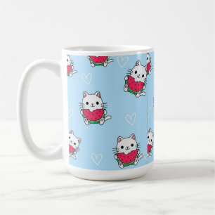 Charmante Cartoon Cat Mok Perfect cadeau voor ki