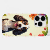 Charmante cartoon-stijl hond Case-Mate iPhone case (Achterkant (horizontaal))