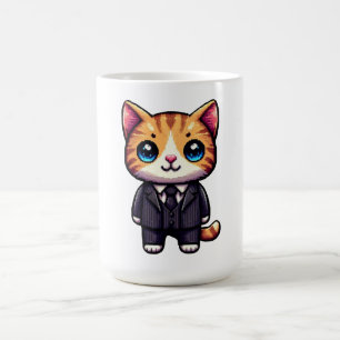 Charmante Cat Executive Koffiemok