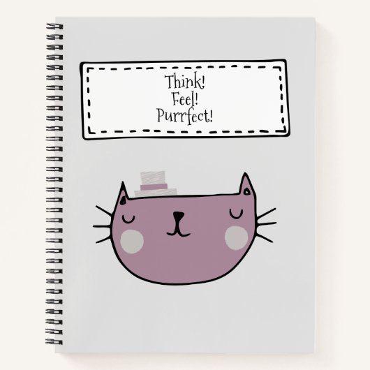 Charmante Cat Lover's Perfect Notitieboek (Voorkant)