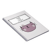 Charmante Cat Lover's Perfect Notitieboek (Rechterzijde)