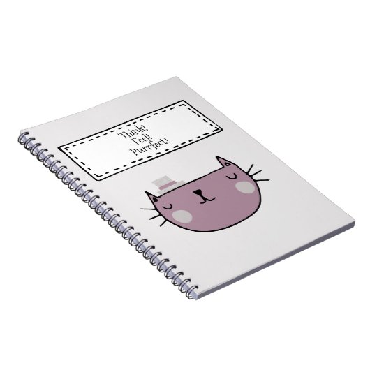 Charmante Cat Lover's Perfect Notitieboek (Rechterzijde)