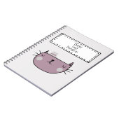 Charmante Cat Lover's Perfect Notitieboek (Linkerzijde)