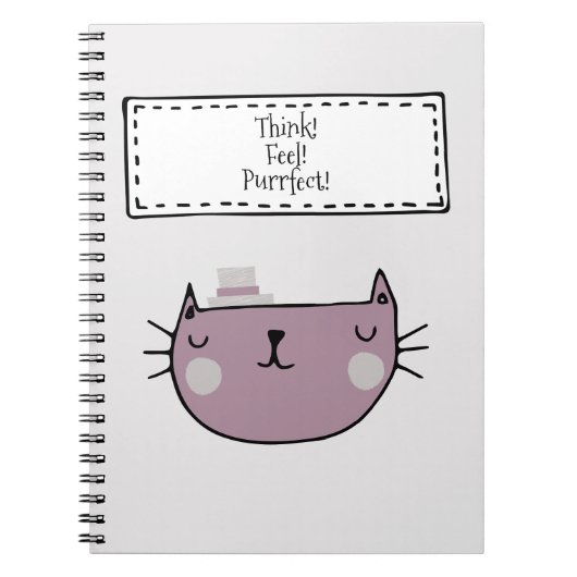 Charmante Cat Lover's Perfect Notitieboek (Voorkant)