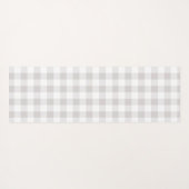 Charmante Cat Lover's Purfect Buffalo plaid Yogamat (Achterkant (horizontaal))