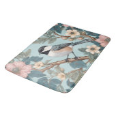 Charmante Chickadee Bird Badmat (Gekanteld)