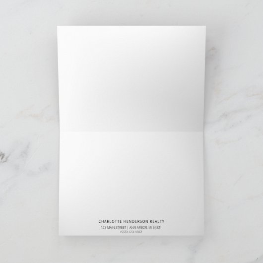 Charmante Cottage Huis Blank Note Kaarten (Binnen)