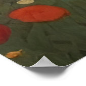 Charmante  Cottage Landscape Olieverfschilderij Poster (Hoek)