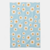 Charmante Daisy Bloemen Keuken Handdoek (Verticaal)