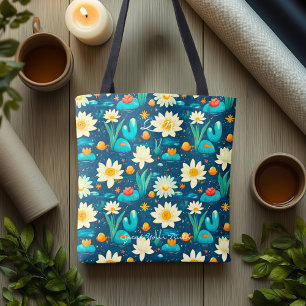 Charmante Daisy en Cactus Wellness Canvas tas