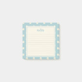 Charmante Daisy Notes Pad - Schattigee Bloemen Sta (Voorkant)