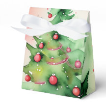 Charmante dennenboom & rode Ornamenten vakantie