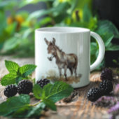 Charmante Donkey Serenity, op maat Mok