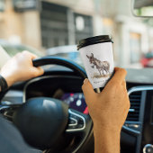 Charmante Donkey Serenity, op maat Papieren Bekers