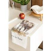 Charmante Donkey Serenity, op maat Theedoek