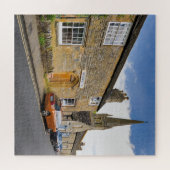 Charmante dorpsrust legpuzzel (Horizontaal)