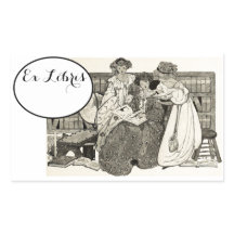 Charmante Ex Libris Library Bookplate