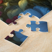 Charmante fantasie huisje illustratie legpuzzel (Zijkant)