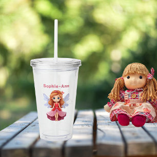 charmante fee acryl drinkbeker